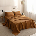 Simple&Opulence French Linen Flat Sheet, 100% Natural Flax Bedding Sheet by SimpleOpulence