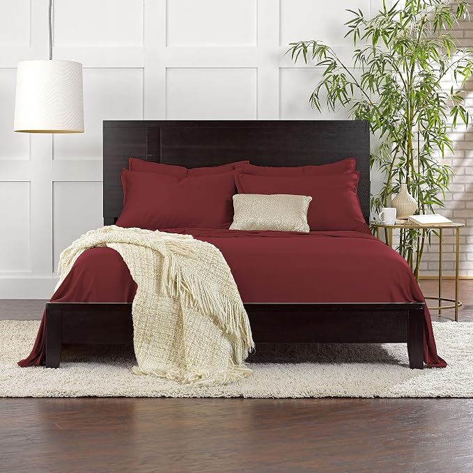 Pure Bamboo California King Sheets, Genuine 100% Organic Viscose Derived from - Image 7