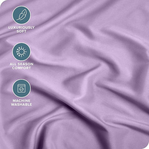 Bare Home Fitted Bottom Sheet Twin Size - Image 2