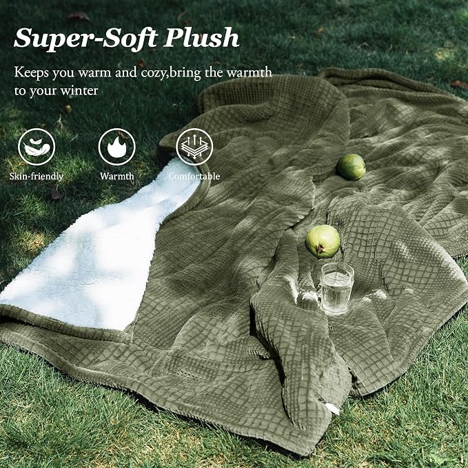 Texciting Heated Blanket Electric Blanket Throw 50''X60''-Heating Throw - Image 5