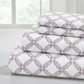 Modern Threads Printed 4-Piece Extra Soft Bedding Sheets & Pillowcase Set by ModernThreads