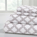 Modern Threads 4-Piece Ultra Soft Microfiber Bed Sheets Set, Wrinkle Free Sheets by ModernThreads