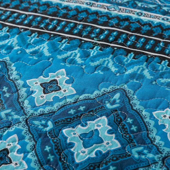 BEDIFANY Cotton California King Size Quilt Sets, Lightweight Overiszed King - Image 5
