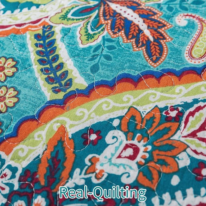 BEDIFANY Cotton Queen Quilt Set - Image 4