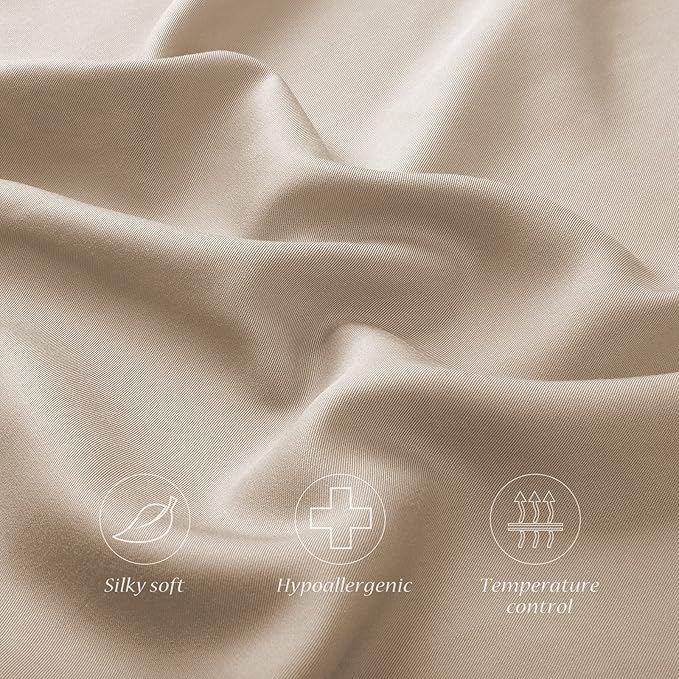 Cooling Crescent Side Sleeper Pillow Cases King Size Set of 2 - Image 3