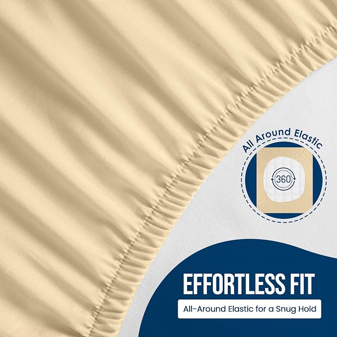 Queen Size Mattress Protector Waterproof, Premium 200 GSM Terry Mattress Cover - Image 4