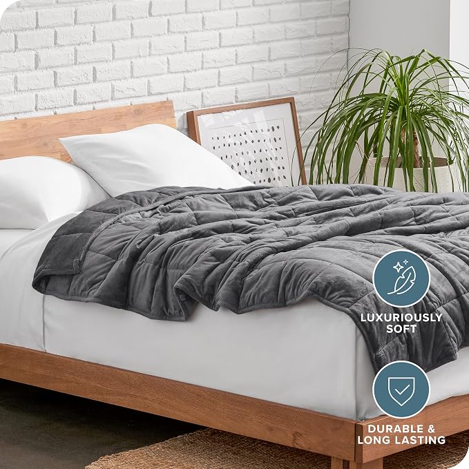Bare Home Weighted Blanket Twin or Full Size 7lb - Image 5