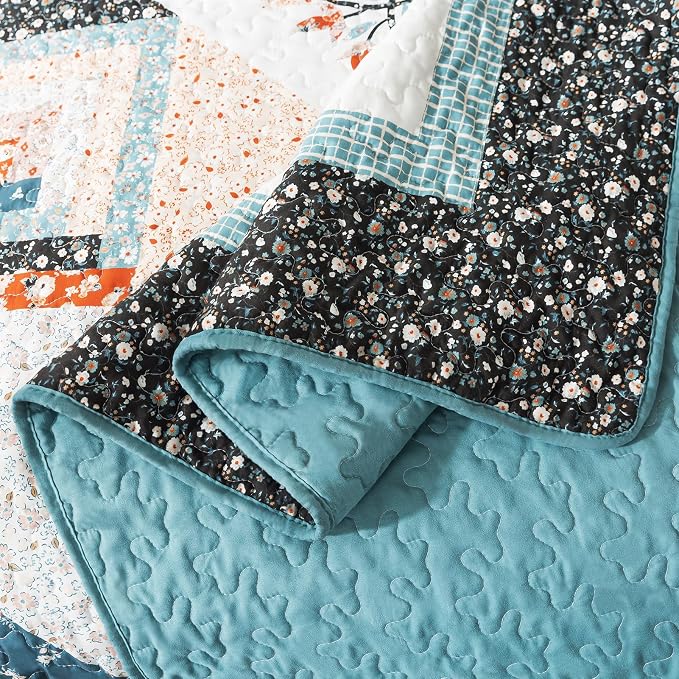 BEDIFANY Cotton Quilts Queen Size Sets - Image 4