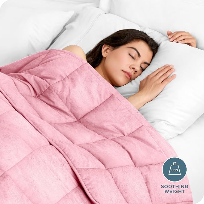 Bare Home Weighted Blanket Twin or Full Size 12lb - Image 2