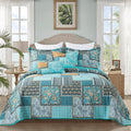 BEDIFANY Cotton California King Size Quilt by BEDIFANY