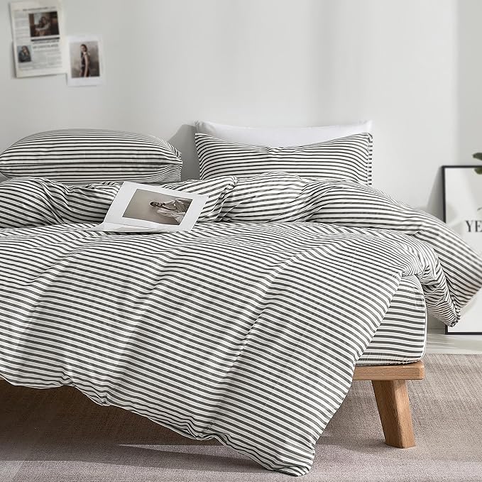 JELLYMONI Duvet Cover, 100% Natural Cotton, Printed Comforter Cover by JELLYMONI