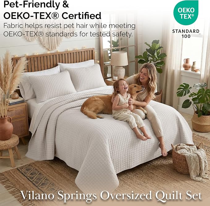 Southshore Fine Living, Inc. Twin Quilt Bedding Set, Microfiber Quilt Comforter - Image 7