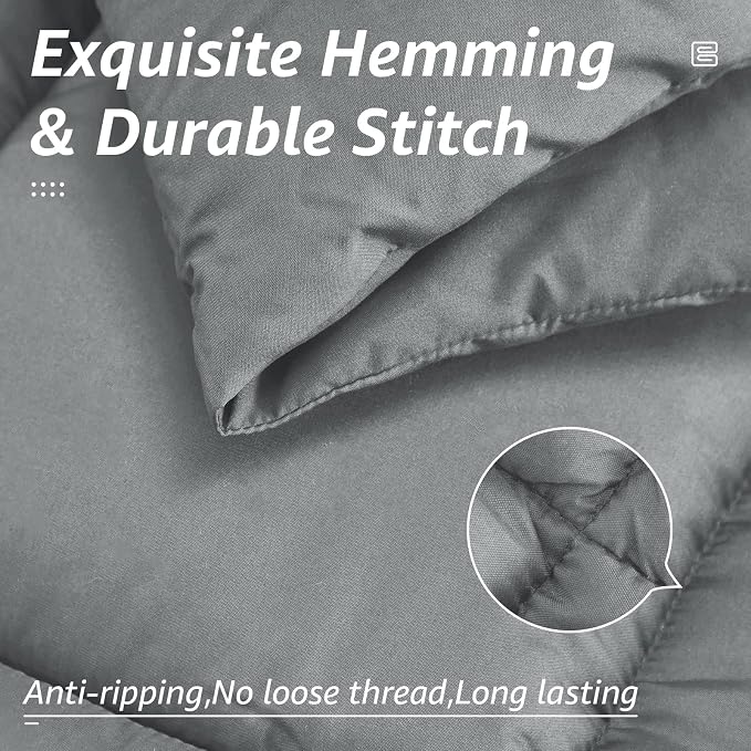 HYLEORY All Season California King Size Bed Comforter - Image 5