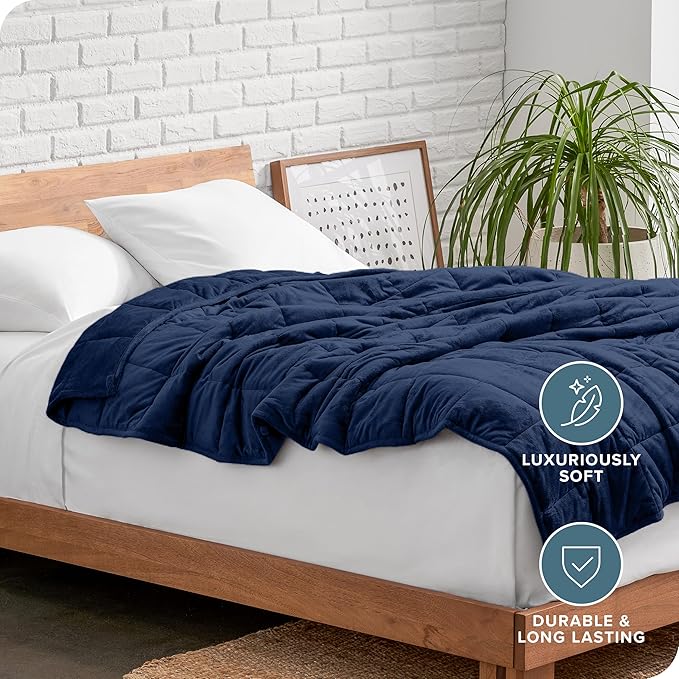 Bare Home Weighted Blanket King Size 25lb - Image 5