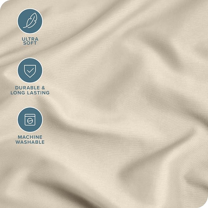 Bare Home Microfiber Body Pillow Cover - Image 3