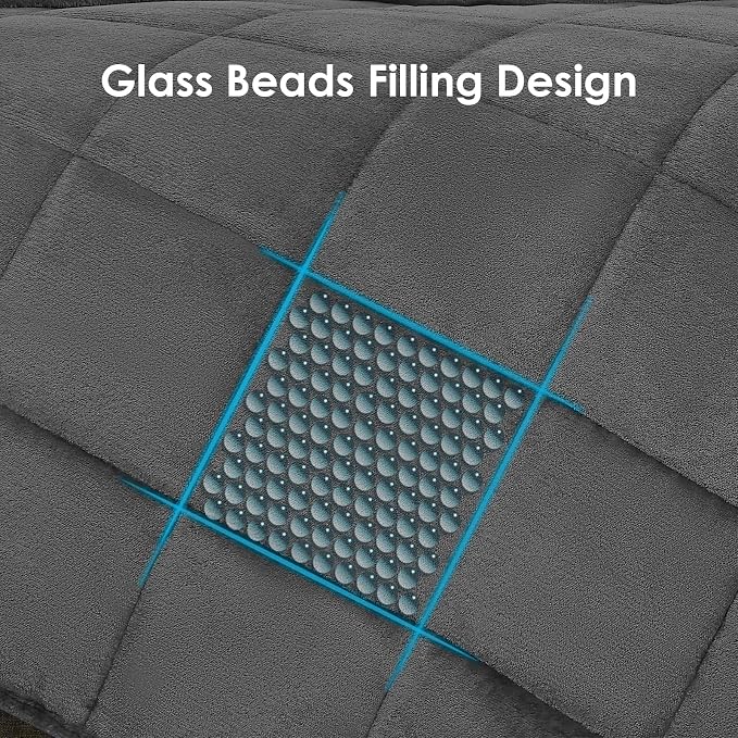 yescool Weighted Blanket for Adults Heavy Blanket for Sleeping Perfect for - Image 5