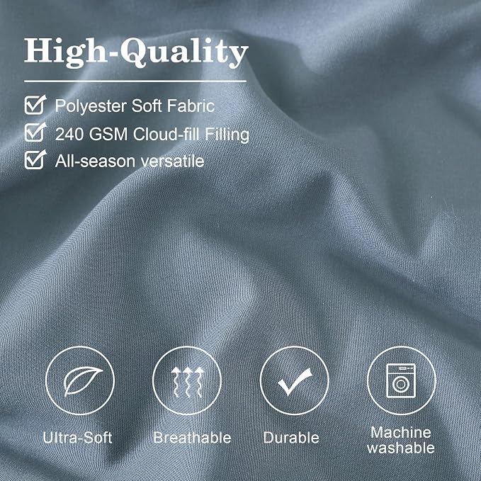 Monbix Queen Comforter Set - Image 6