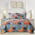 BEDIFANY 3 Pieces Cotton King Size Quilt Sets, Lightweight Bedspread King Size by BEDIFANY