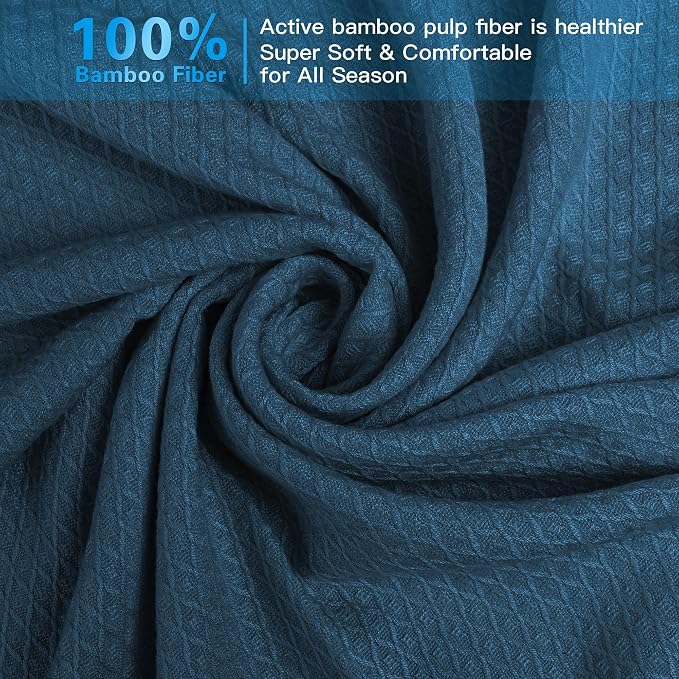 AmyHomie Cooling Blanket, 100% Rayon Derived from Bamboo, Cool Summer Blanket - Image 4