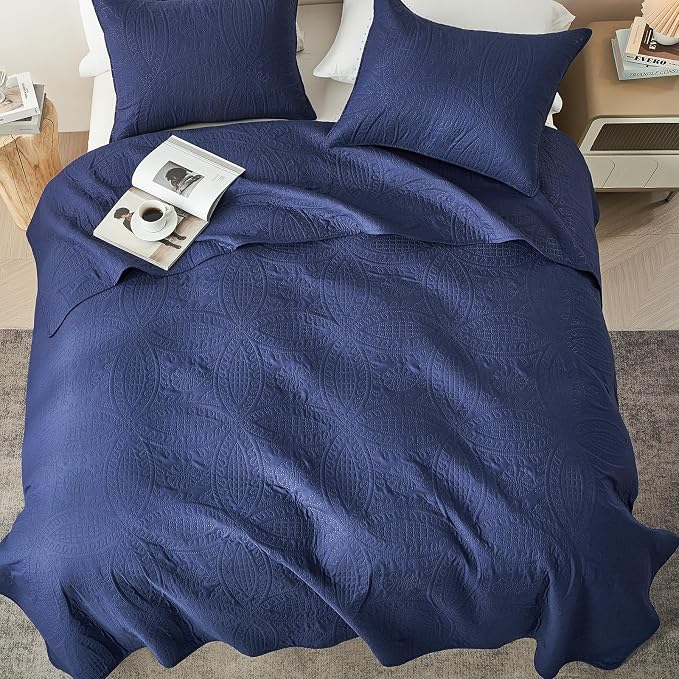 akkialla Twin Quilt Bedding Set, Lightweight Soft Bedspread Coverlet, Modern - Image 3