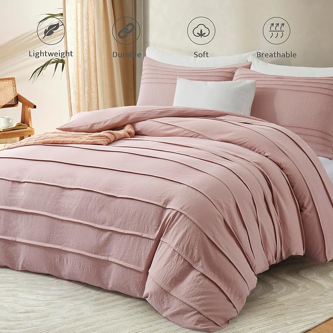 Oli Anderson Misty Rose Duvet Cover Queen Size - Image 2