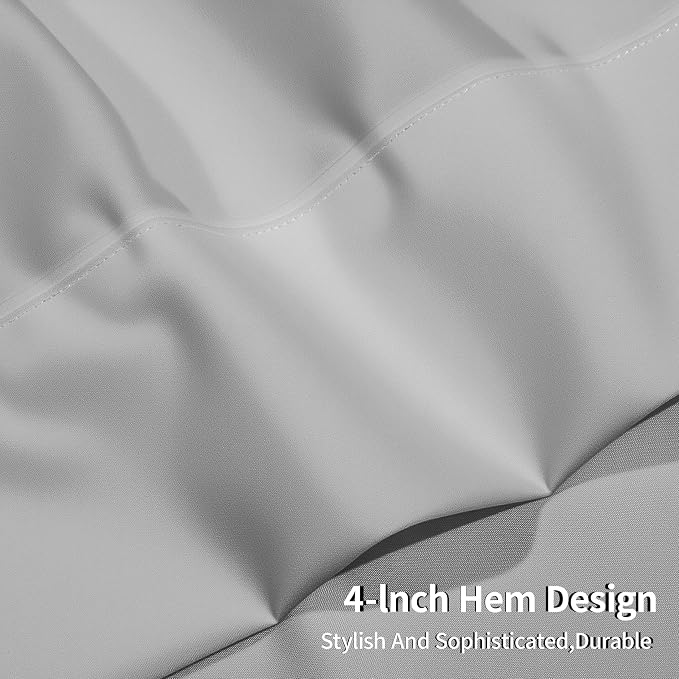 HBHLFZ Full Flat Sheets Only 2 Pack - Image 4