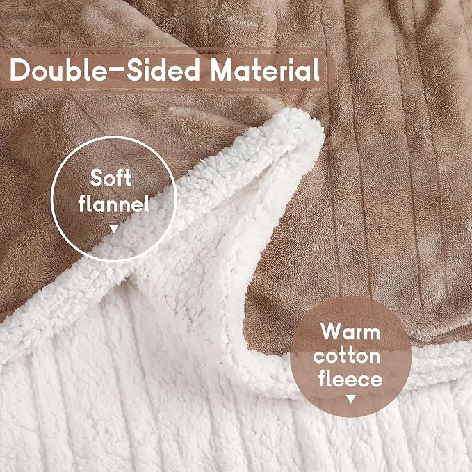 Heated Blanket Electric Throw Size 50''x60'' - Image 5