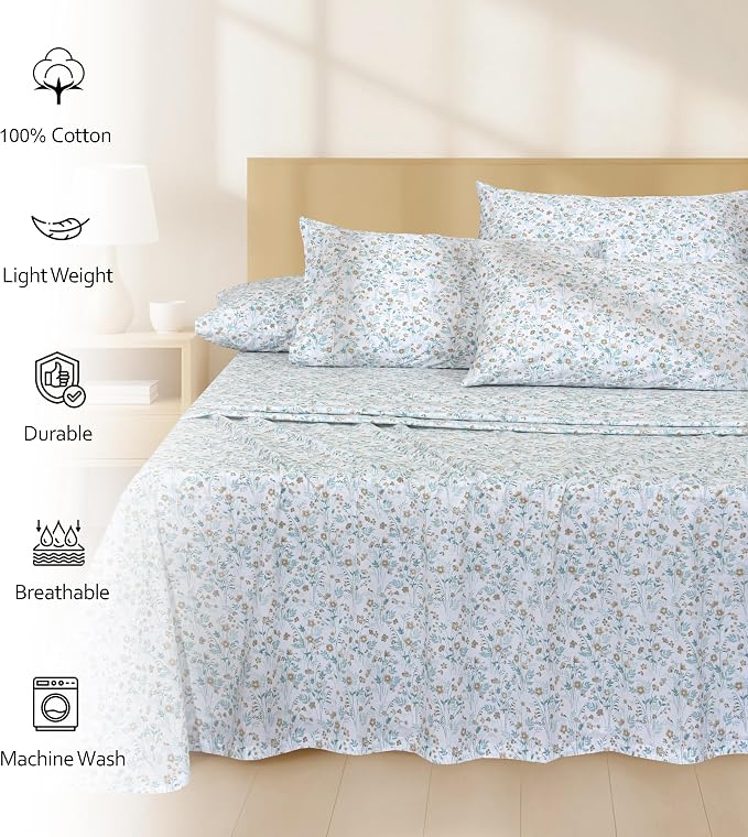 RUVANTI 4 Pcs Cotton Sheets - Image 2