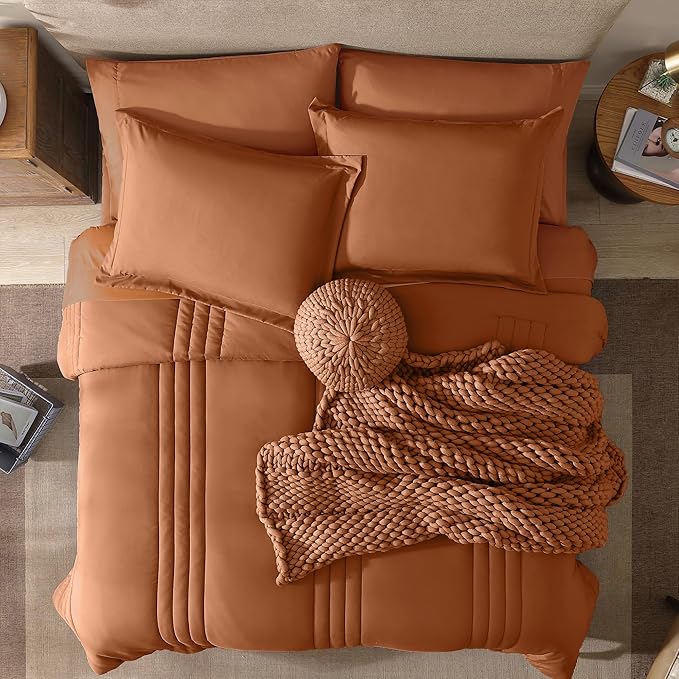 Monbix Super King Plus Size Comforter Set - Image 5