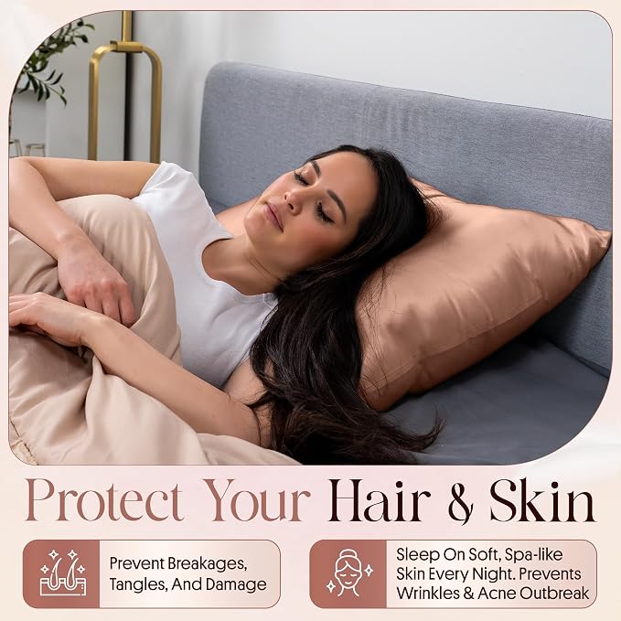100% Mulberry Silk Pillowcase Infused - Image 5