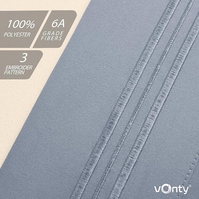 Vonty 2 Pack Standard Pillow Cases - Image 7