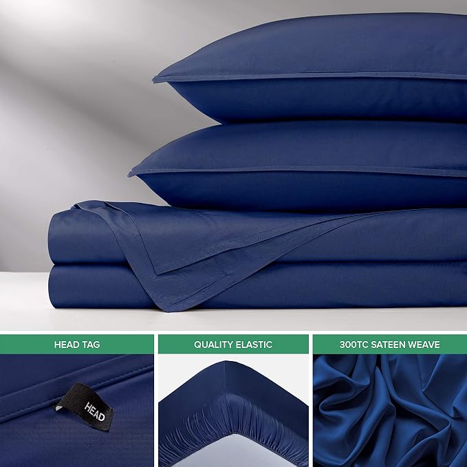 Pure Bamboo King Sheets, Genuine 100% Organic Viscose Derived from Bamboo Bed - Image 6