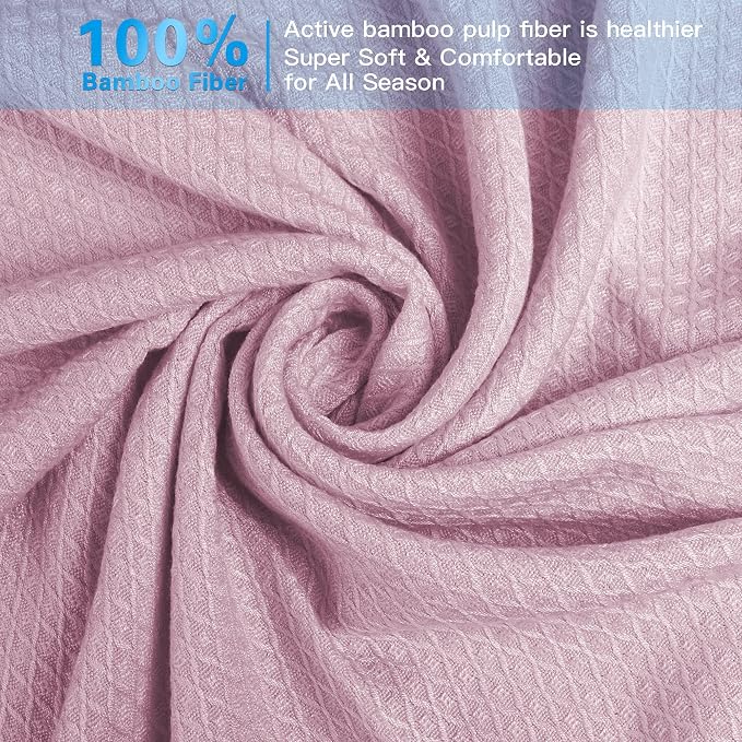 AmyHomie Cooling Blanket, 100% Rayon Derived from Bamboo, Cool Summer Blanket - Image 4