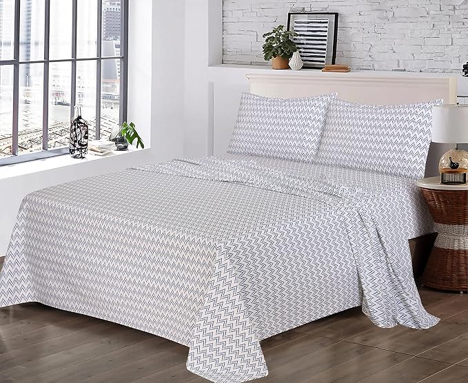 RUVANTI 100% Cotton Sheets – Twin XL Size Percale Bedding, Cooling & Breathable - Image 8