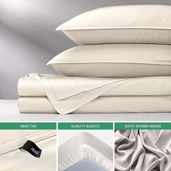 Pure Bamboo Full Sheets, Genuine 100% Organic Viscose Derived from Bamboo Bed - Image 6