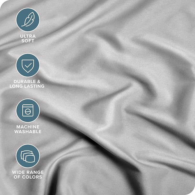 Bare Home 5-Pack Fitted Bottom Ultra-Soft Sheets Queen - Image 2