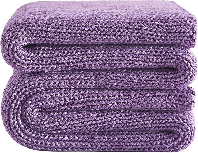 L'AGRATY Knitted Weighted Blanket by LAGRATY