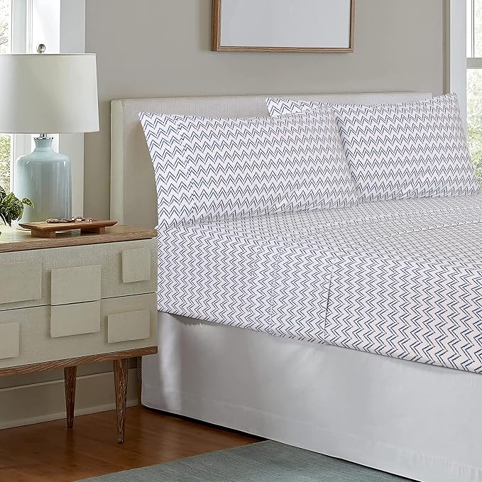 RUVANTI 100% Cotton Sheets – Twin XL Size Percale Bedding, Cooling & Breathable - Image 9