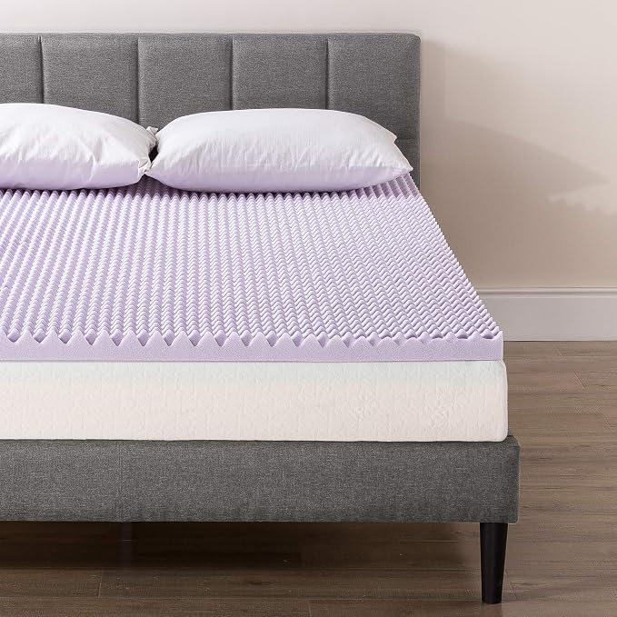 Best Price Mattress 2 Inch Egg Crate Memory Foam Mattress Topper - Image 3