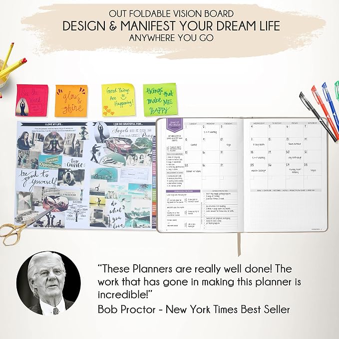 Hourly Planner - Undated Weekly & Monthly Planner, 12-Month Journey to Increase - Image 6