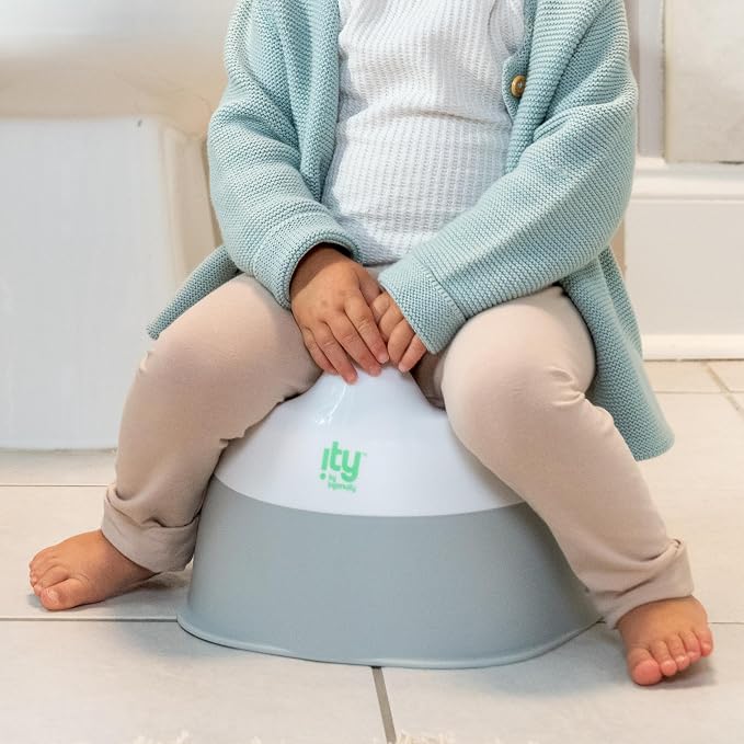 Ingenuity Ready Set Go Potty Training Toilet, Removable Bowl, Non-Skid Bottom - Image 9
