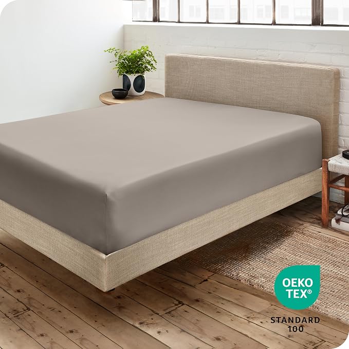 Bare Home Fitted Bottom Sheet Twin Extra Long - Image 4