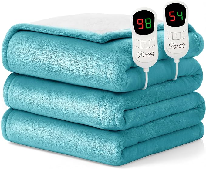 Homemate Electric Heated Blanket Queen Size by Homemate