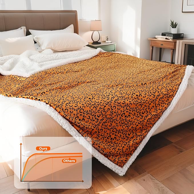 LaffyLo Electric Heated Blanket Full Size 72 x 84, Fast Heating Blanket - Image 4