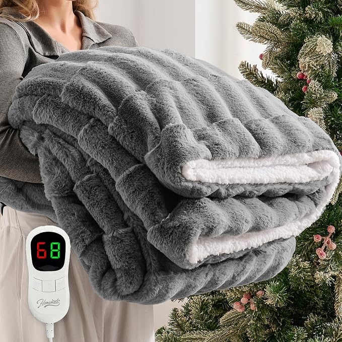 Homemate Electric Heated Throw Blanket by Homemate