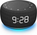 Buffbee Sound Machine & Alarm Clock 2-in-1, 0-100% Clock Face Brightness by BUFFBEE