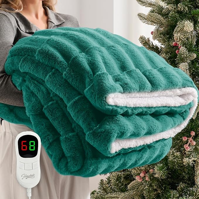 Homemate Electric Heated Throw Blanket by Homemate