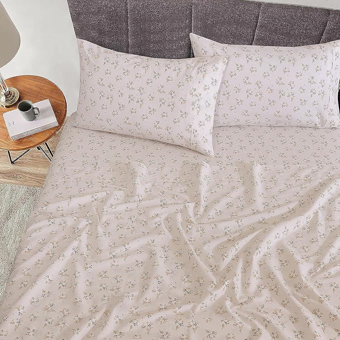 RUVANTI 100% Cotton Sheets – Twin XL Size Percale Bedding, Cooling & Breathable - Image 2