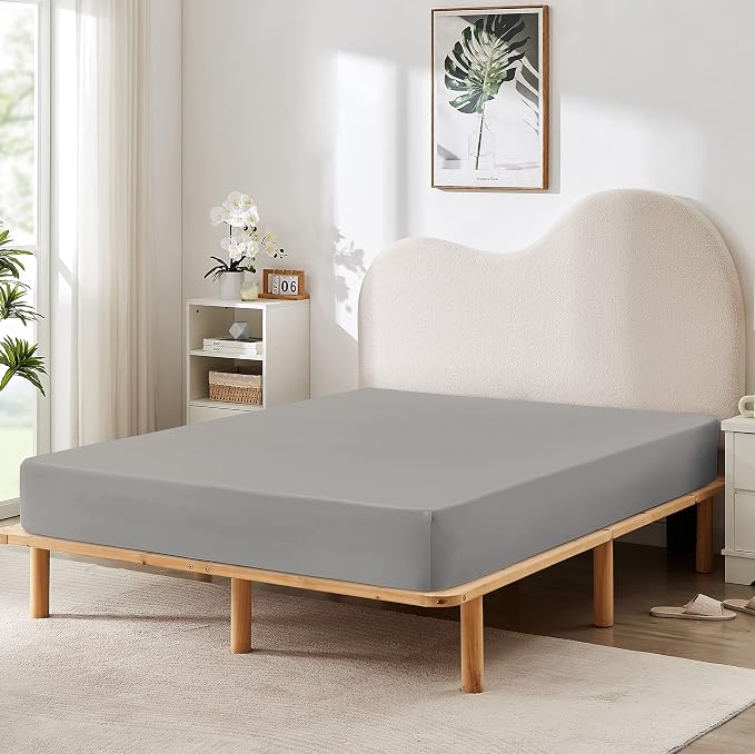 HBHLFZ Twin XL Fitted Sheet Only, Soft Breathable Bottom Sheet by HBHLFZLuxuryHomeLife