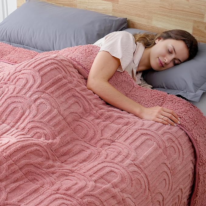 Sherpa Fleece Adult Weighted Blanket Great - Image 9